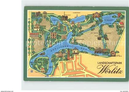 Woerlitz Landschaftspark Illustration