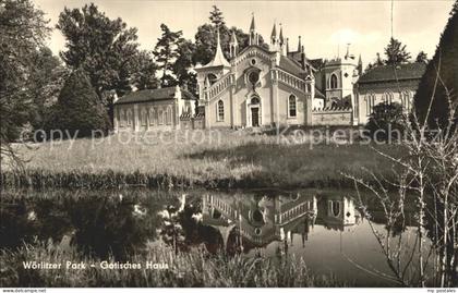 Woerlitz Sachsen-Anhalt Park Gotisches Haus