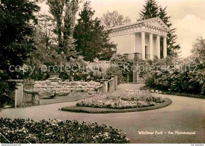 Woerlitz Sachsen-Anhalt Woerlitzer Park Am Floratempel