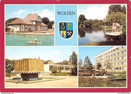 Wolfen Mehrbildkarte gl1989 #179.730