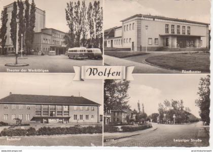 Wolfen Theater Bahnhof Leipziger Straße gl1962 #91.969