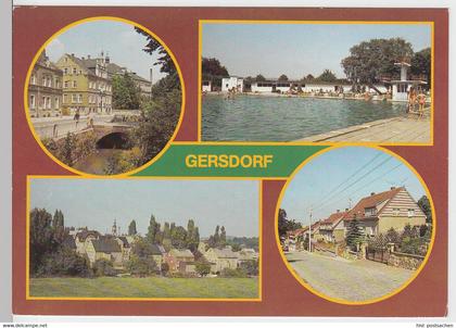 (102572) AK Gersdorf, Mehrbildkarte 1987