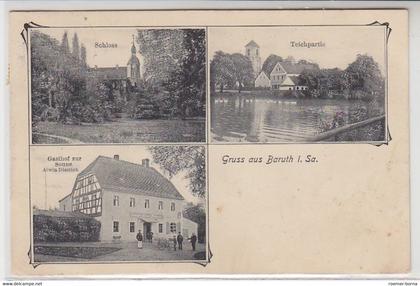 51388 Mehrbild Ak Ak Gruß aus Baruth in Sachsen 1909