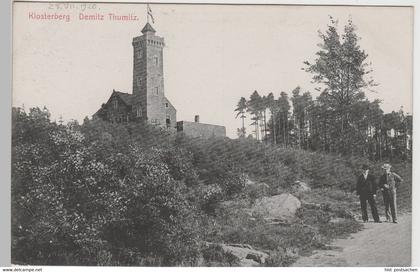 (79219) AK Demitz-Thumitz, Klosterberg, Gipfelbauten 1920