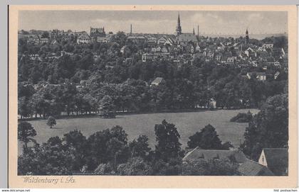(93155) AK Waldenburg, Sachsen, Panorama, vor 1945