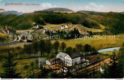 Barthmuehle Poehl Vogtland Panorama