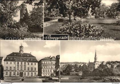 Burgstaedt Sachsen Karl Liebknecht-Hain Rathaus Aussichtsturm
