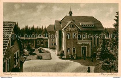 Carolagruen Schoenheide Erzgebirge Hauptgebaeude