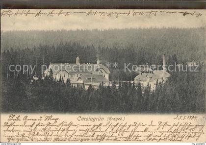 Carolagruen Schoenheide Erzgebirge Heilstaette