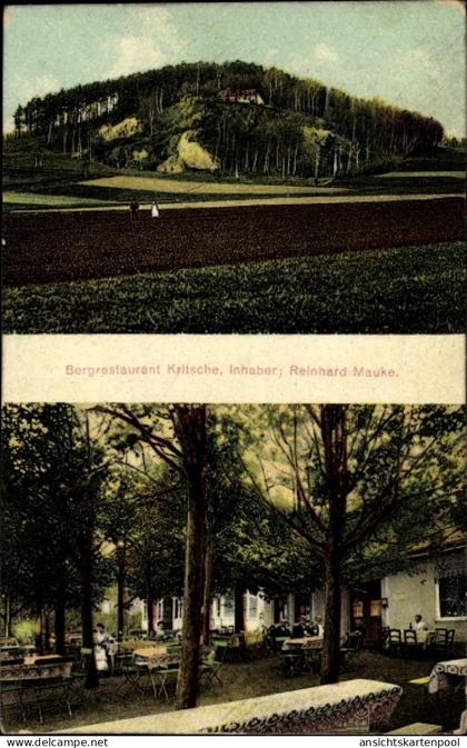 CPA Bertsdorf Hörnitz in Sachsen, Bergrestaurant Koitsche