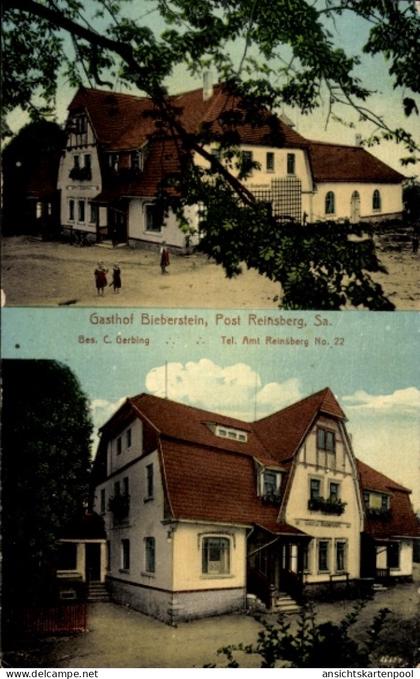 CPA Bieberstein Reinsberg in Sachsen, Gasthof Bieberstein