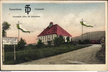 CPA Cranzahl Sehmatal im Erzgebirge, Turnerheim, Gaststätte