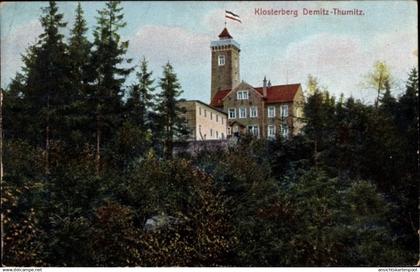 CPA Demitz Thumitz in Sachsen, Klosterberg, Turm