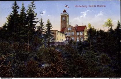 CPA Demitz Thumitz in Sachsen, Klosterberg, Turm