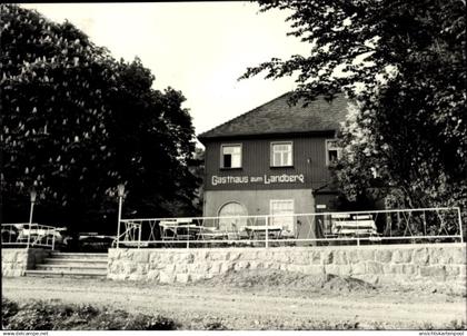 CPA Herzogswalde Wilsdruff in Sachsen, Blick auf Gasthaus zum Landberg
