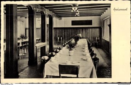 CPA Herzogswalde Wilsdruff Sachsen, Genesungsheim Tännichtmühle, Speisesaal