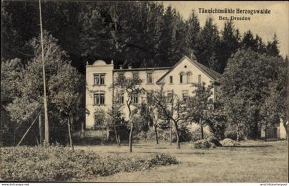 CPA Herzogswalde Wilsdruff Sachsen, Tännichtmühle