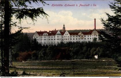 CPA Hohwald Neustadt in Sachsen, Heilstätte Hohwald