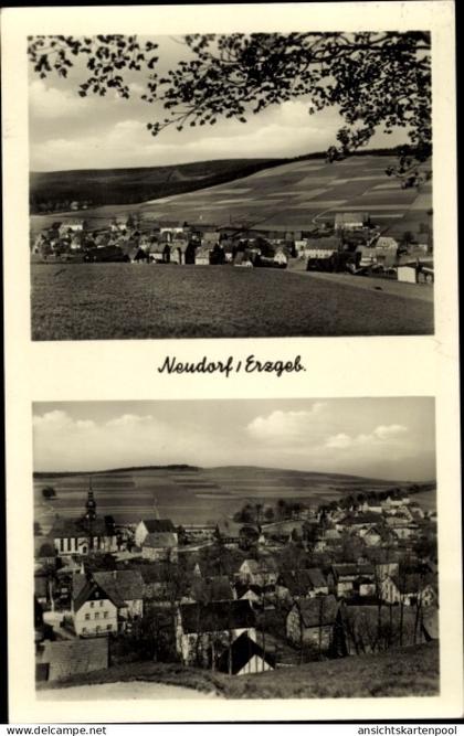 CPA Neudorf Sehmatal im Erzgebirge, Panorama