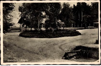 CPA Obercrinitz Crinitzberg, Blick auf die Quellen, Haus