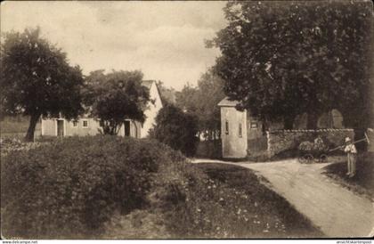 CPA Oehna Bautzen in der Lausitz, Restaurant, Dorfansicht