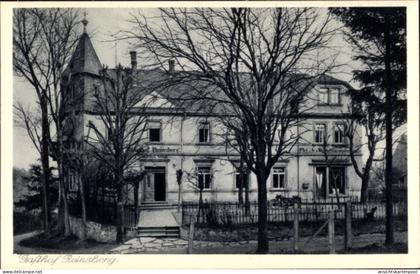 CPA Reinsberg in Sachsen, Gasthof Reinsberg an der Grabentour, Bes. Arno Voigt