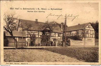 CPA Schmeckwitz Oberlausitz, Bad Heil, Moor und Schwefelbad