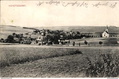 CPA Voigtsdorf Dorfchemnitz Sayda im Erzgebirge, Panorama