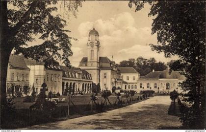 CPA Weißkollm Lohsa Oberlausitz, Schloss