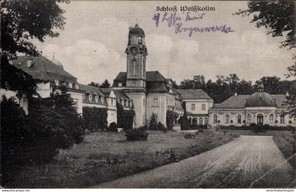 CPA Weißkollm Lohsa Oberlausitz, Schloss