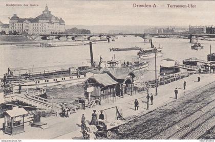 GERMANY - Dresden - Terrassen Ufer
