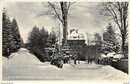 Heilstätte Hohwald bei Neustadt Sachsen Postkarte AK 1938