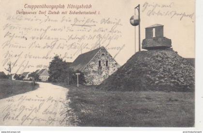 Königsbrück Zietsch Sicherheitsstand 1 gl1912 #85.155
