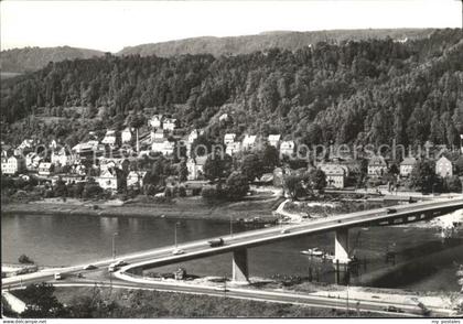 Rathmannsdorf Pirna Ortsansicht Bruecke
