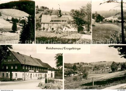 Reichenau Hartmannsdorf-Reichenau Teilansichten Landschaftspanorama Erzgebirge