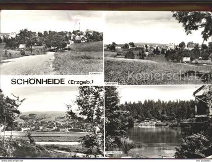 Schoenheide Erzgebirge Oberdorf Stausee