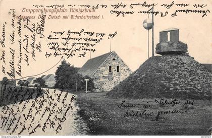 Truppenübungsplatz Königsbrück Verlassenes Dorf Zietsch Postkarte AK