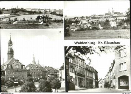 Waldenburg Sachsen Waldenburg Bad Rathaus  x 1982