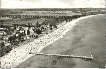 Scharbeutz Ostseebad Scharbeutz Fliegeraufnahme x 1961