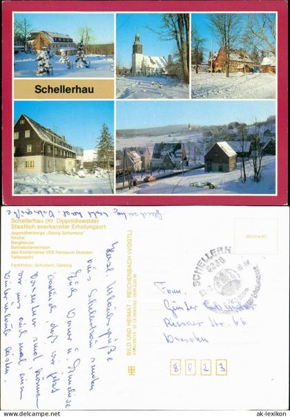 Schellerhau-Altenberg (Erzgebirge) Schellerhau - Ansichten 1984/1987