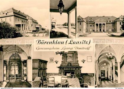 Baerenklau Niederlausitz Genesungsheim Georgi Dimitroff