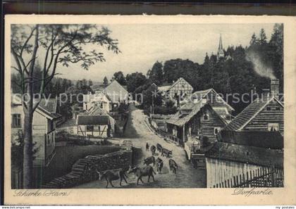 Schierke Harz Dorfpartie