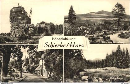 Schierke Harz Schierke Feuersteinklippen Unterschierke