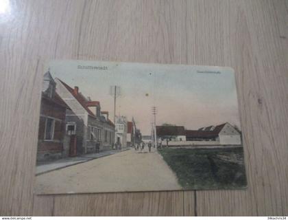 CPA Allemagne Deutschland Schifferstadt Eisenbahnstrasse