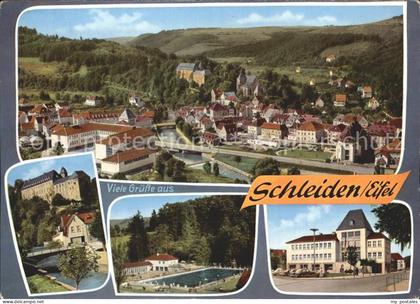 Schleiden Eifel Schloss Schwimmbad Rathaus