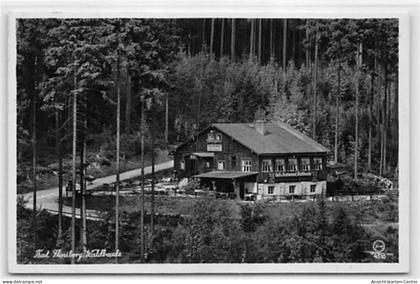 39115893 - Bad Flinsberg / Swieradów-Zdrój - Kreis Loewenberg / Powiat Lwówecki. Waldbaude gelaufen. Leichter Bug an de