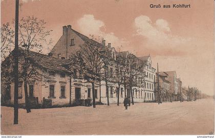 AK Kohlfurt Wegliniec Gasthof ? bei Schönberg Rauscha Ruszow Neuhammer Penzig Rothwasser Görlitz Bunzlau Halbau Bahnpost
