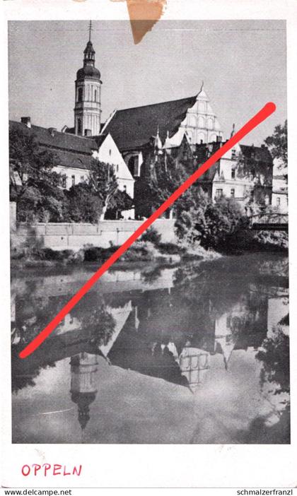 Repro AK Oppeln Opole Minoritenkirche Odervorstadt Vogtsdorf Halbendorf Sakrau Frauendorf Übersprung Birkowitz Zirkowitz