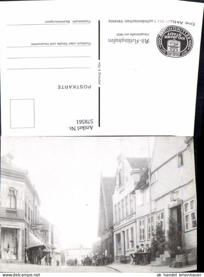 578561,Repro Kellinghusen Hauptstraße um 1900