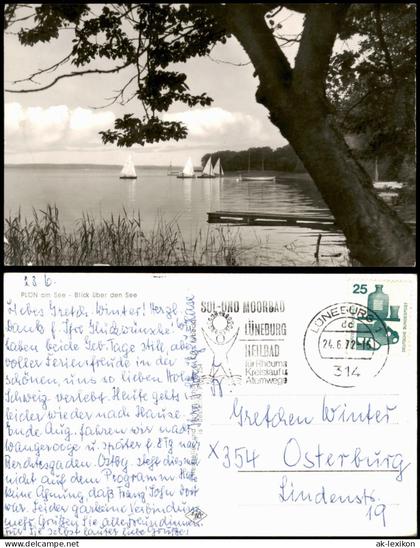 Ansichtskarte Plön Plöner See (Plön) 1972